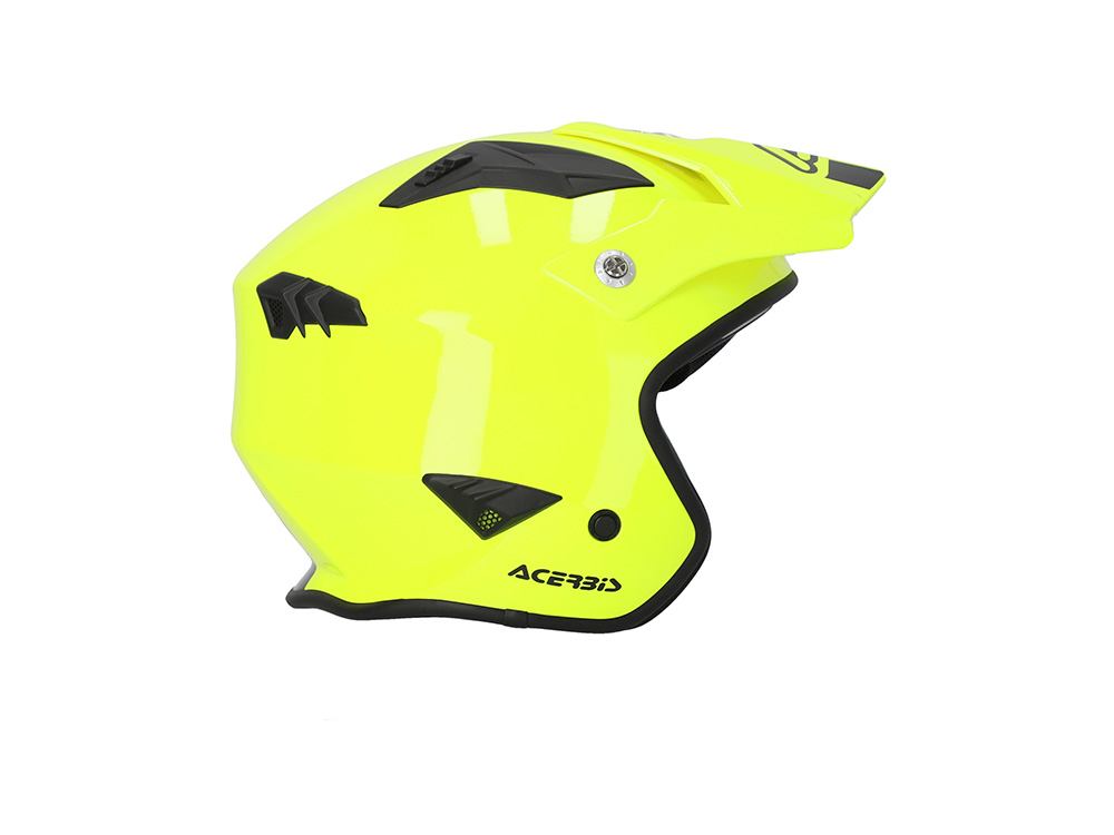 Acerbis Helmet Jet Aria 2206 neon yellow 3